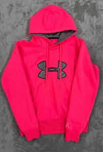 Under Armour ColdGear Storm Hoodie Damen M Pink Breast Cancer Awareness Stained - Bild 1 von 13