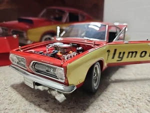 Rare Acme 1968 Plymouth Barracuda Super Stock Test Mule 1"18  Diecast 1/462 Made - Picture 1 of 23