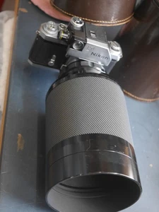 Nikon 50cm 500mm f5 Nippon Kogaku Reflex-Nikkor Mirror lens w Lens Covers / case - Picture 1 of 14