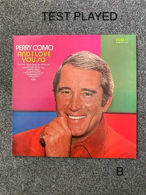 Perry Como - And I Love You So - Vinyl LP - SF 8360 - Image 1 of 4