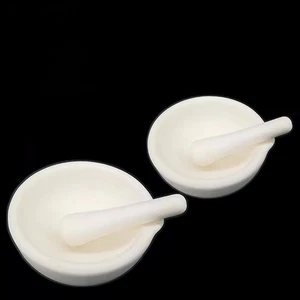99% Alumina Corundum Mill - Lab Mortar & Pestle, Heat/Abrasion Resistant - Picture 1 of 15