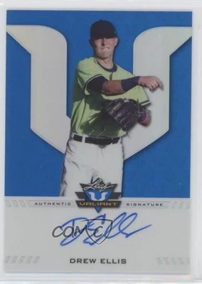 2017 Leaf Valiant Draft Blue /35 Drew Ellis #BA-DE1 Auto - Image 1 of 2