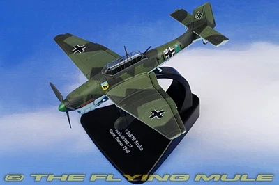 Oxford Diecast 1:72 Ju 87B Stuka Luftwaffe III./StG 77 F1+AC - Image 1 of 4
