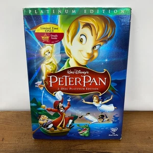 Peter Pan DVD 2 Disc Platinum Edition from Walt Disney New Sealed - Imagen 1 de 7
