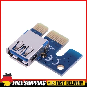PCI E 1X Adapter PCIe X1 auf USB 3.0 Adapter für PCIe Riser Cryptocurrency Minin - Bild 1 von 4