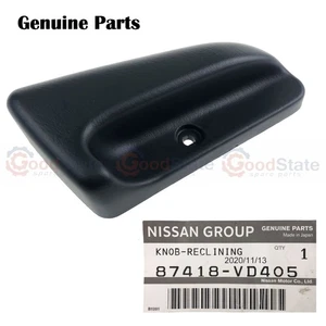 GENUINE Nissan Patrol Y61 GU Series 4 Front Right RH Seat Recliner Knob - Picture 1 of 3