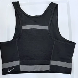 Nike Dri Fit -RUN DVN - Sports Bra w/ Swoosh Nike Run Division Size Medium - Picture 1 of 5