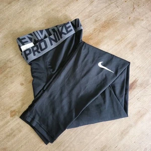 Mens Nike ProCombat Projock Sports Spandex Tights Compression Black Gray Size XL - Picture 1 of 17
