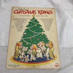 🎄 Libro de partituras vintage de John Lane’s Christmas Tidings - 24 canciones 1970 🎄 - Imagen 1 de 8