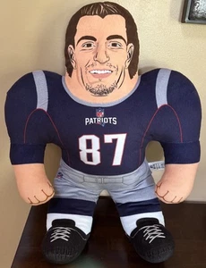 NFLPA Rob Gronkowski 22" Stuffed Plush Figure New England Patriots Gronk #87 - Picture 1 of 6