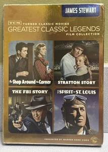 New! Turner Classic Movies: James Stewart DVD “Stratton Story”  “The FBI Story” - Imagen 1 de 2
