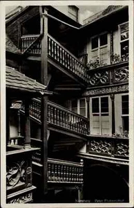 NÜRNBERG Nuremberg Baviera Baviera 1942 Peter Flötner-Hof i.d. Tucherstrasse 15 - Imagen 1 de 2