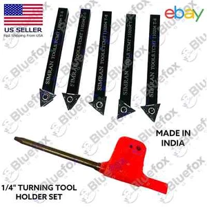 6mm Indexable Lathe Tools Combo EMCO UNIMAT MYFORD Lathe USA - Picture 1 of 2