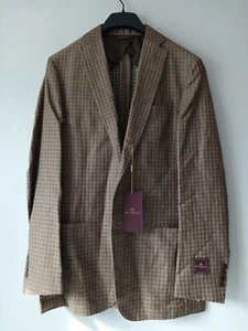 40L Made In Italy Blazer Bruno Magli Unlined With Cargo Pockets - Picture 1 of 8