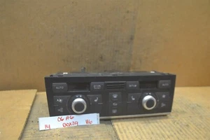 09-11 Audi A6 S6 AC Temperature Climate 4F1820043AG Control 116-14 Bx 29 - Picture 1 of 4