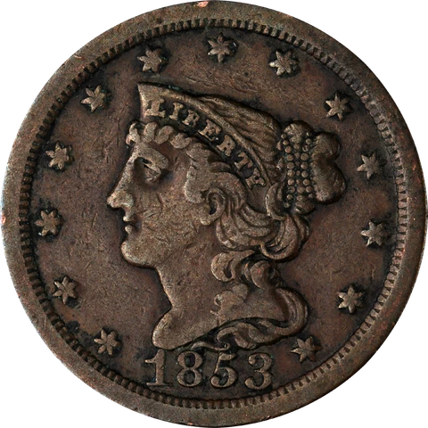 1853 Half Cent Great Deals From The Executive Coin Company Cover