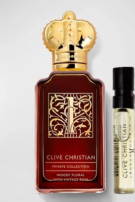 Frasco spray I for Women Woody Floral de Clive Christian 2 ml nuevo sellado de fábrica Foto 1 de 4
