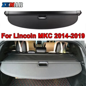 Rear Trunk Cargo Cover For Lincoln MKC 2014-2019 Luggage Curtain Security Shield - Picture 1 of 8