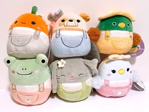 Set 6 Squishmallows 2024 Easter Squad Carrot Bunny Chick Duck 5" Mini Plush Doll - Picture 1 of 1