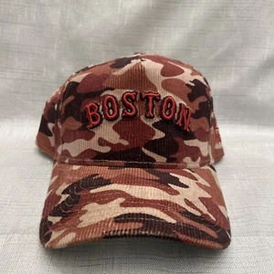 New Era Camo Boston Red Sox A-Frame 9FORTY Adjustable Hat - Picture 1 of 5