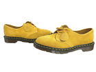 Dr. Martens Made In England 1461 Suede Lace Up Shoes - Sun Yellow Men`S Size 8