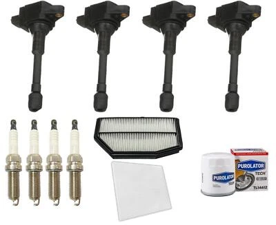 Ignition Coils & Spark Plgus Tune Up Kit For Infiniti QX60 2.5L 2014-2017 - Image 1 of 4