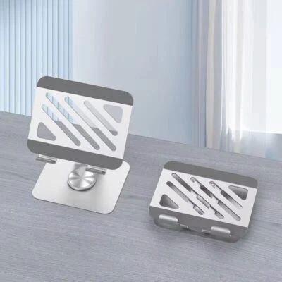 Tablet Stand Mount Stand Aluminum 360° Rotation 4-12" Holder Table Stand - Image 1 of 4