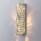 Mittelalterliche Retro Silber Kristall Glas Wandlampe, Böhmischer Stil verstellbare Farbe...