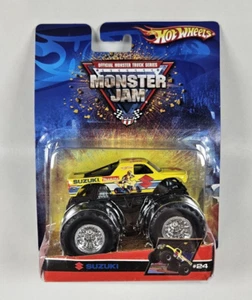2006 HOT WHEELS MONSTER JAM SUZUKI MAKITA YELLOW #24 MJ93 - Picture 1 of 13