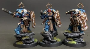 Warhammer 40K Primaris Bladeguard Veterans Ultramarines Elite Squad Painted - Picture 1 of 12