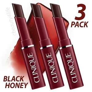 Clinique Almost Lipstick BLACK HONEY Travel Size 0.04oz/1.2g - 3 PACK - Picture 1 of 5