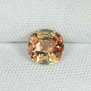 1.57Cts Beautiful Luster "Autumn" Natural Tourmaline Cushion Cut..!!!! - Picture 1 of 2