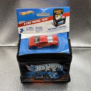 Hot Wheels 9 Car Travel Tote Case Storage w/ CAR- NEW and RARE! - Picture 1 of 5