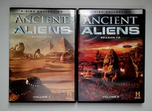 Ancient Aliens Season 12 Volumes 1-2 DVD 2019 History Channel 2-Disc Sets - Picture 1 of 1