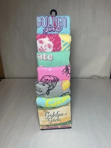 The Golden Girls Socks 6 Pair Casual Crew Socks Size 8-12 Betty White - Picture 1 of 11