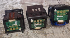 Lot de 3 têtes d'impression de remplacement HP J3M72-80004 CM751-80013-A *LIRE NON TESTÉE* - Photo 1/15