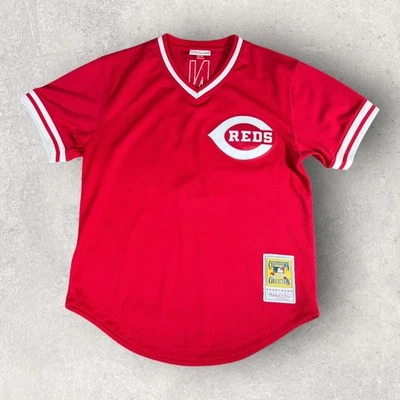 Mitchell & Ness Cincinnati Reds Johnny Bench #5 MLB Baseball Jersey Mens Size M - Image 1 of 4