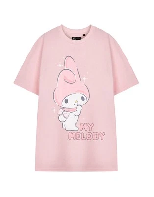 Hello Kitty Rosa My Melody T-shirt a maniche corte Donne - Immagine 1 di 4