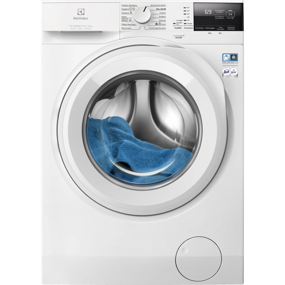 Electrolux Lavasciuga 700 SteamCare 8 kg EW7W285W | Ricondizionato - Immagine 1 di 4