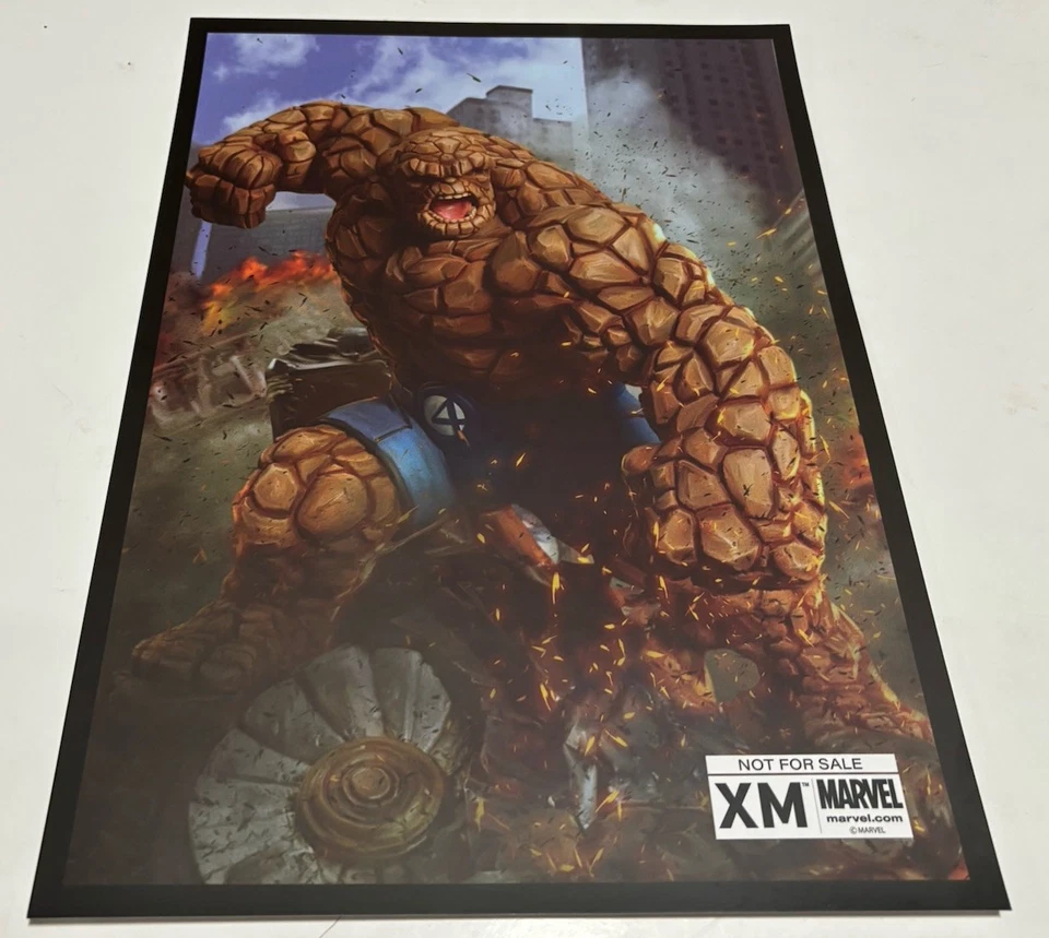 Póster de estatua de resina XM Studios THING Fantastic 4, 1/4, 11 1/2 x 16 1/2”, bonito Foto 1 de 1