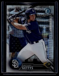 2016 Bowman Draft #BDC-185 Michael Gettys Chrome Refractor - Picture 1 of 2