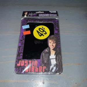 Beiber Time Touring 2012 Justin Bieber Magnetic Frame Purple Graffiti - Picture 1 of 2