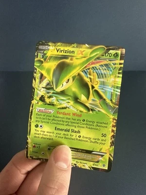Pokémon TCG – Virizion EX 9/101 (Ultra Rare Holo) – Plasma Blast - LP - Image 1 of 4
