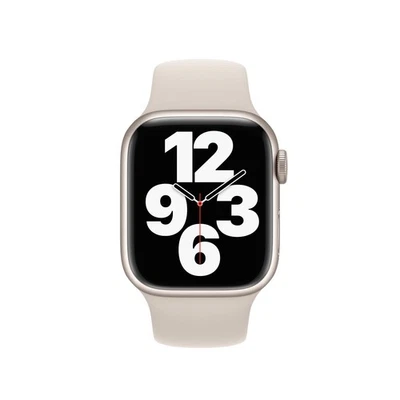 Apple Watch Series 7 - Aluminium - 45MM - Starlight - GPS - A2474 - Image 1 of 4