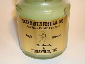 DEAN MARTIN FESTIVAL 2001 Sammler KERZE handgefertigt in Stuebenville, Ohio - Bild 1 von 5