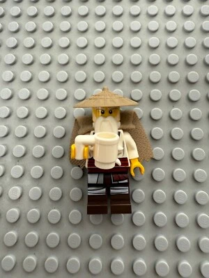 LEGO Ninjago Minifigure Master Wu with Cape (Genuine) Foto 1 de 2