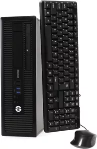 HP EliteDesk 800 G1 SFF Intel Quad Core (i5-4590) 16GB RAM 1TB HDD 256GB SDD - Picture 1 of 7
