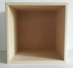 12" VINYL RECORD STORAGE CUBE (SOLID BACK) - Picture 1 of 3