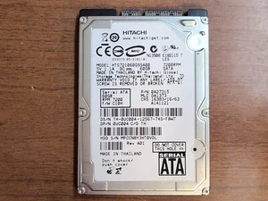 ORIGINAL HITACHI 60GB 7200RPM SATA HDD HARD DRIVE 0UC004 0A27315 HTS721060G9SA00 - Picture 1 of 2