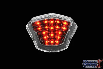 09-17 FIT FZ6R FZ6-R CLEAR Turn Signal Ultra Bright LED + Tail Light 10 12 11 - Image 1 of 4